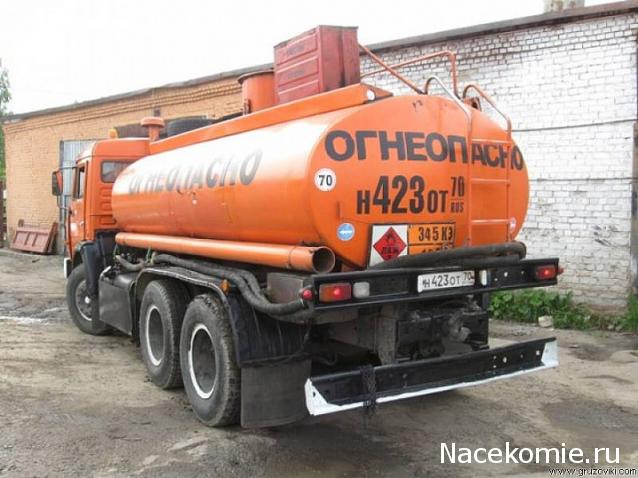 Автомобиль на Службе №69 КАМАЗ-53215 Перевозка нефтепродуктов