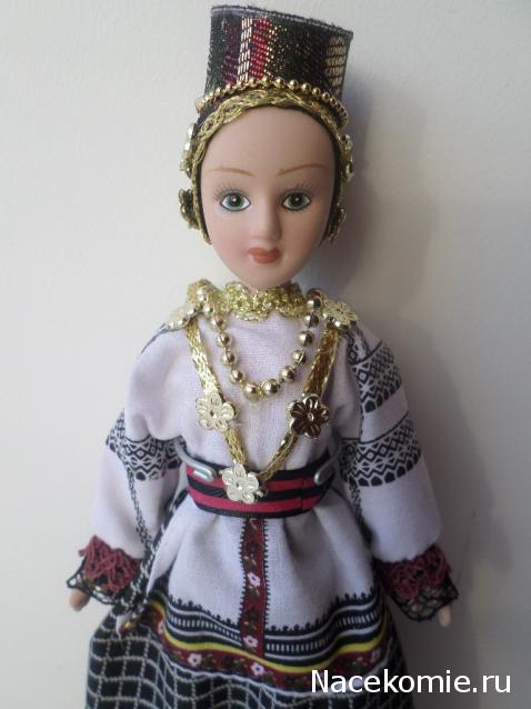 Куклы в народных костюмах №10 Кукла в праздничном костюме Воронежской губернии