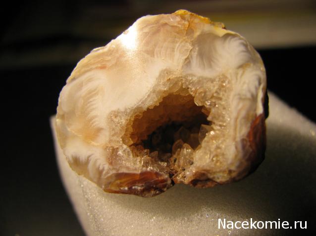 Минералы Сокровища Земли №42 - Жеода Халцедона