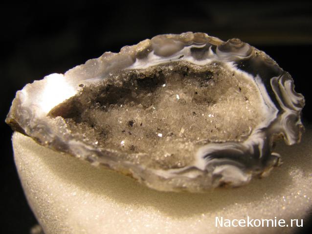 Минералы Сокровища Земли №42 - Жеода Халцедона
