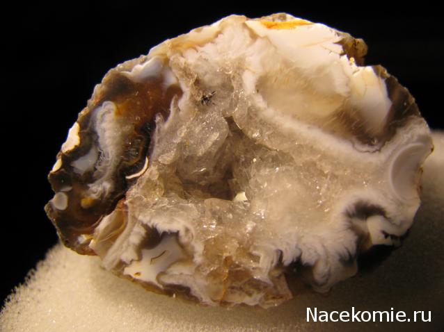 Минералы Сокровища Земли №42 - Жеода Халцедона