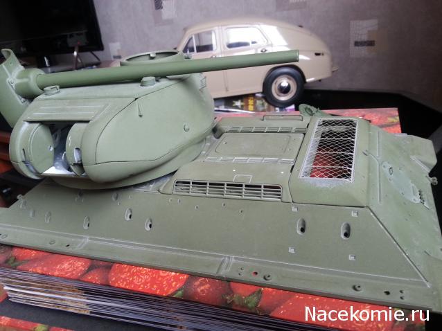 Танк Т-34 - Покраска модели