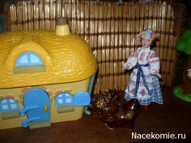 Куклы в народных костюмах №66 Кукла в девичьем костюме Витебской губернии