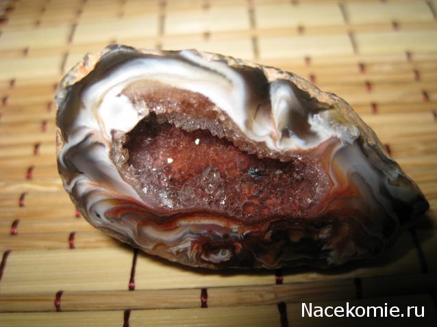 Минералы Сокровища Земли №42 - Жеода Халцедона