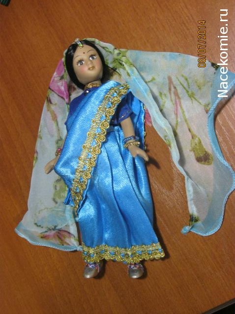 Куклы в Костюмах Народов Мира №1 - Индия