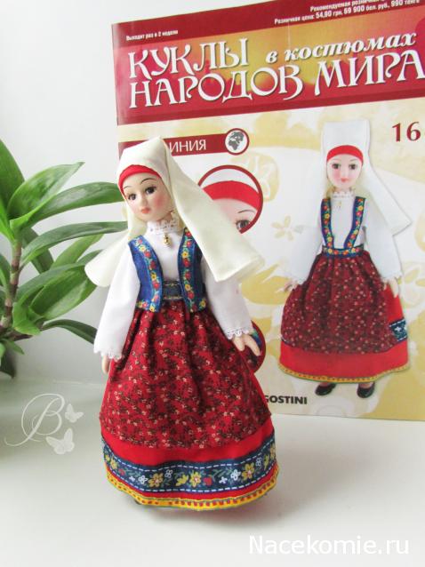 Куклы в Костюмах Народов Мира №16 Италия - Сардиния