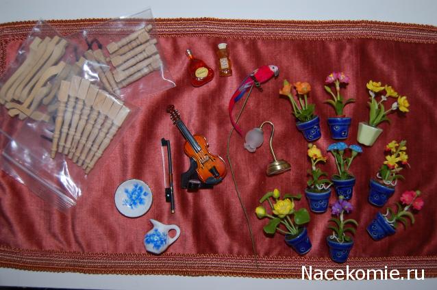 Мебель и аксессуары для кукольного дома НЕ ИЗ ЖУРНАЛА