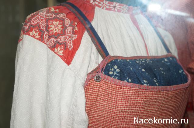 Куклы в народных костюмах №18 Кукла в повседневном костюме Пермской губернии