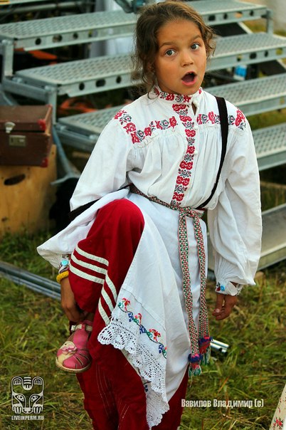 Куклы в народных костюмах №18 Кукла в повседневном костюме Пермской губернии