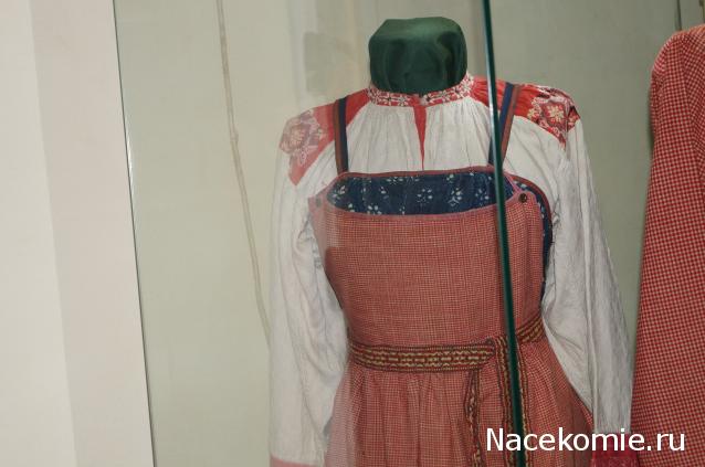 Куклы в народных костюмах №18 Кукла в повседневном костюме Пермской губернии