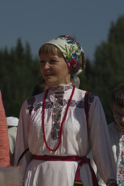 Куклы в народных костюмах №18 Кукла в повседневном костюме Пермской губернии