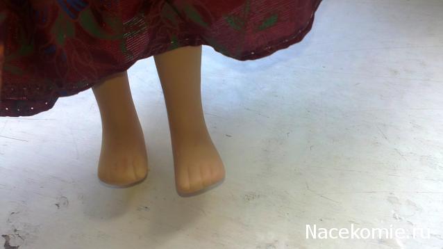 Куклы в народных костюмах №67 Кукла в цыганском девичьем костюме