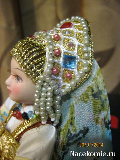Куклы в народных костюмах №2 Кукла в летнем костюме Костромской губернии