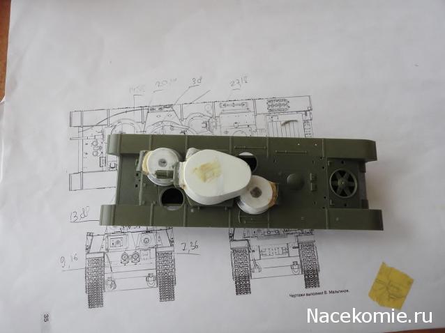 Конические башни для SModel-овского Т-35