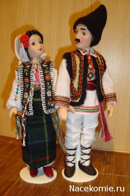 Куклы в народных костюмах Спецвыпуск №4 Кукла в молдавском мужском костюме