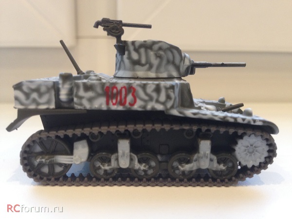 Русские танки №105 Стюарт