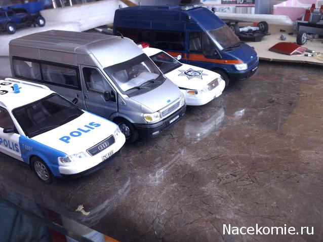 Полицейские Машины Мира №41 Ford Transit CRS