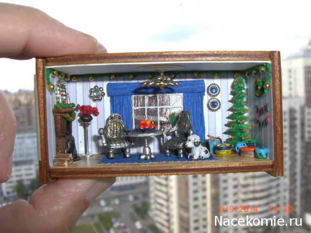 daffodil - Румбокс в бордовых тонах