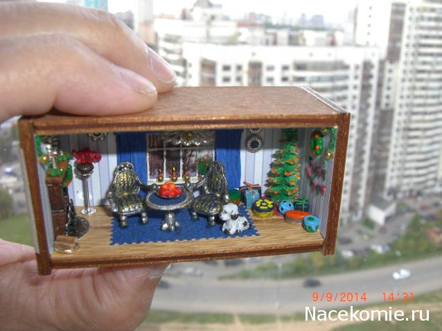 daffodil - Румбокс в бордовых тонах