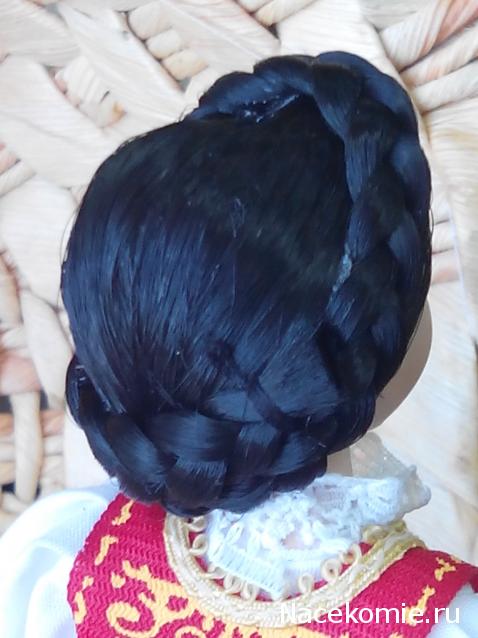 Куклы в народных костюмах №70 Кукла в сербском праздничном костюме