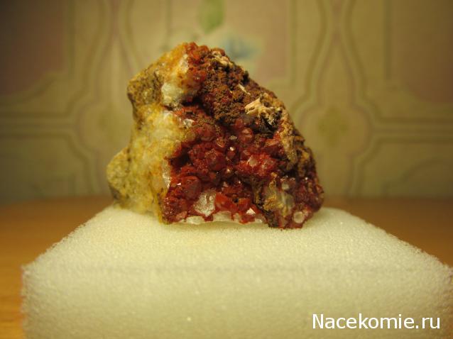 Минералы Сокровища Земли №53 - Красный кварц