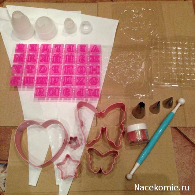 Украшение выпечки. Создание красивых десертов - ДеАгостини - тест