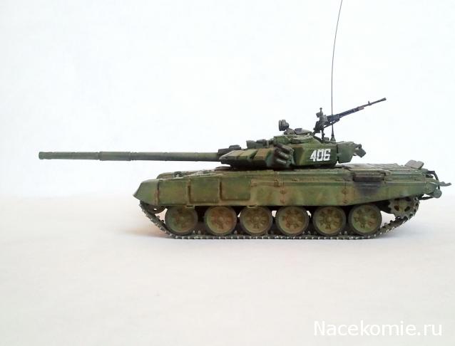 Российский ОБТ Т-72БА от Modelcollect