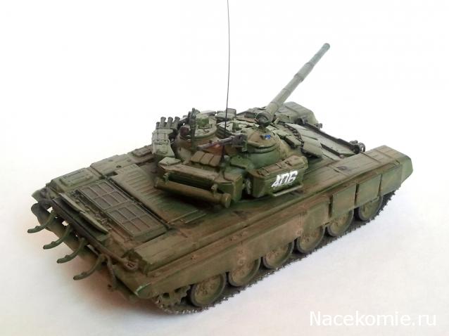 Российский ОБТ Т-72БА от Modelcollect