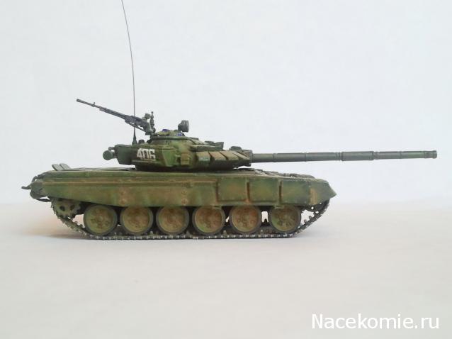 Российский ОБТ Т-72БА от Modelcollect