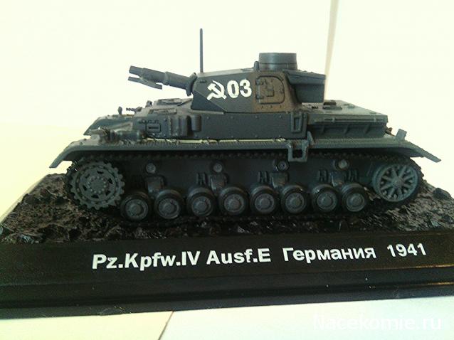 Танки Мира Коллекция №2 Pz. Kmpf. IV Ausf.F1 Немецкий средний танк