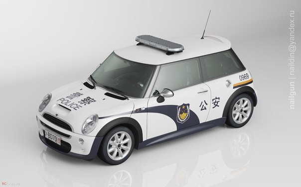 Полицейские Машины Мира №?? - Mini Cooper