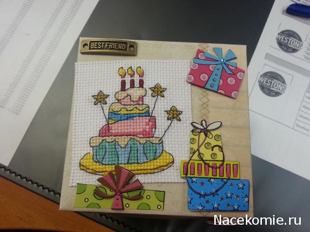 Стежок-за стежком-болталка вышивка крестом