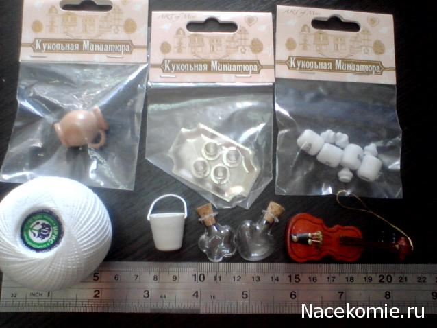 Мебель и аксессуары для кукольного дома НЕ ИЗ ЖУРНАЛА