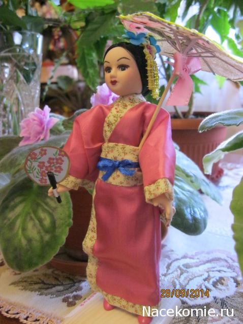 Куклы в Костюмах Народов Мира №3 - Япония