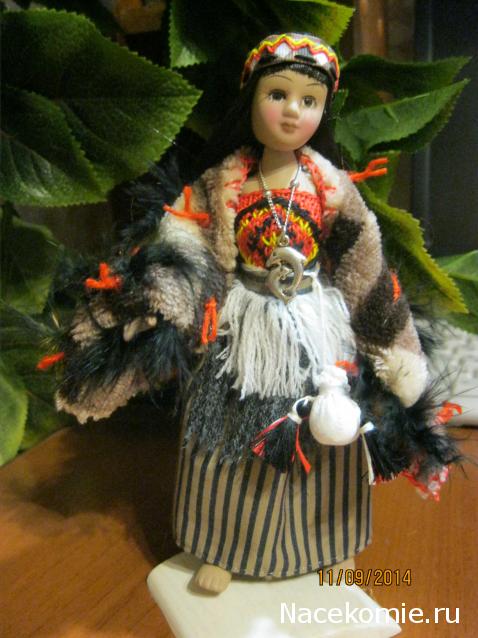 Куклы в Костюмах Народов Мира №15 - Новая Зеландия