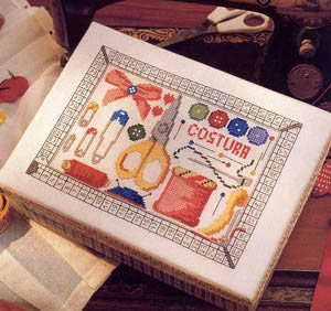 Стежок-за стежком-болталка вышивка крестом