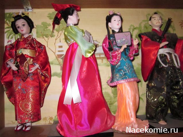Куклы в Костюмах Народов Мира Спецвыпуск №1 - Кукла в японском свадебном костюме