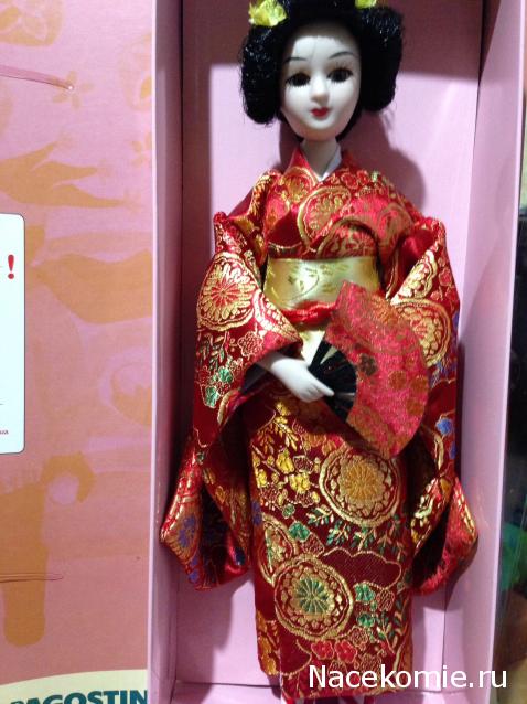 Куклы в Костюмах Народов Мира Спецвыпуск №1 - Кукла в японском свадебном костюме