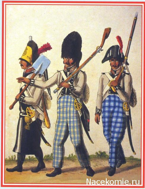 Наполеоновские войны №81 Сапер полка линейной пехоты «Принцесса» испанской армии, 1807–1808 гг.