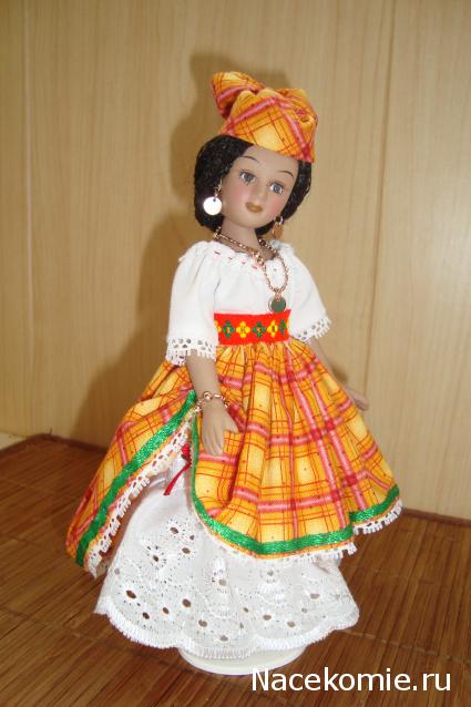 Куклы в Костюмах Народов Мира №20 - Доминика