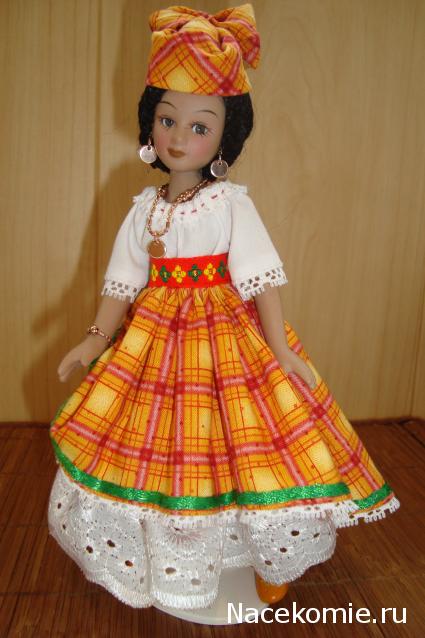 Куклы в Костюмах Народов Мира №20 - Доминика