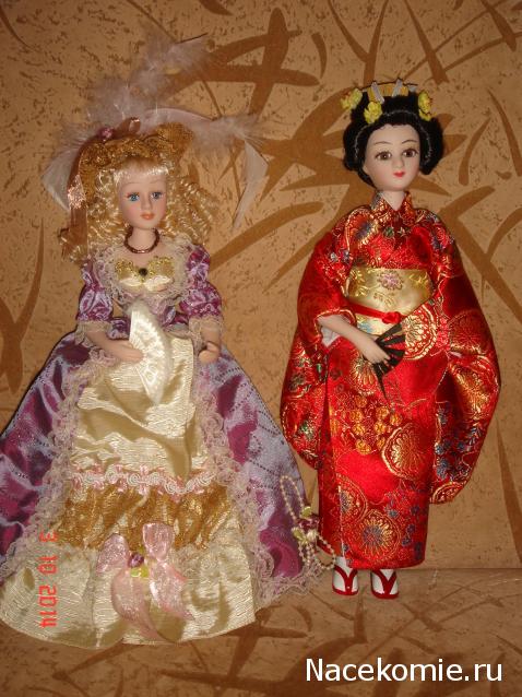 Куклы в Костюмах Народов Мира Спецвыпуск №1 - Кукла в японском свадебном костюме