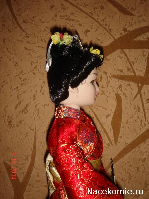 Куклы в Костюмах Народов Мира Спецвыпуск №1 - Кукла в японском свадебном костюме