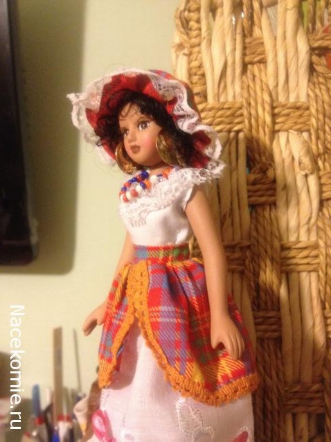 Куклы в Костюмах Народов Мира №20 - Доминика