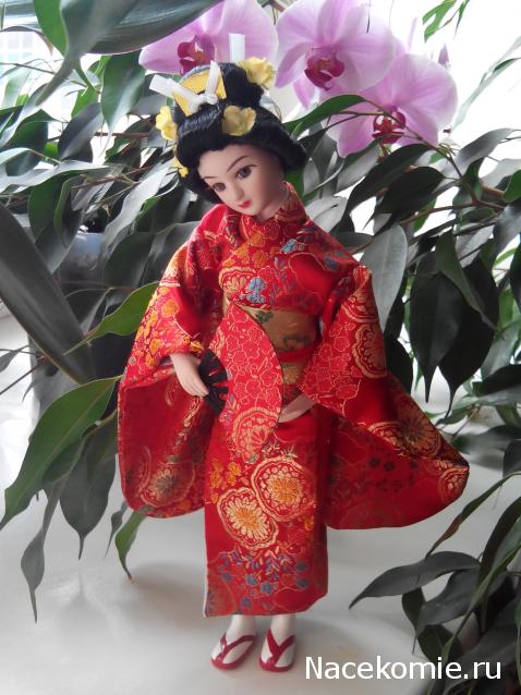 Куклы в Костюмах Народов Мира Спецвыпуск №1 - Кукла в японском свадебном костюме