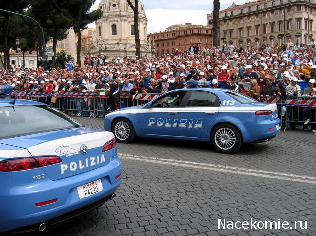 Полицейские Машины Мира №43 - Alfa Romeo 159