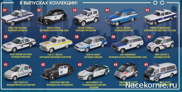 Полицейские Машины Мира - График выхода и обсуждение