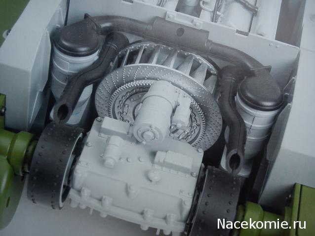 Танк Т-34 - Сборка силового агрегата