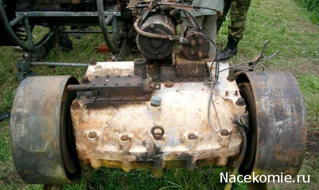 Танк Т-34 - Сборка силового агрегата
