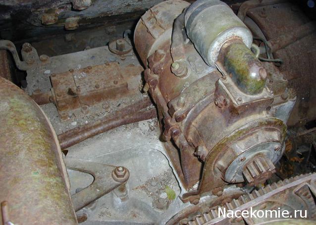 Танк Т-34 - Сборка силового агрегата